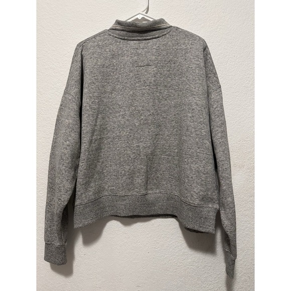 MWL Make Weekends Longer Gray Collared Sweatshirt Size 2X - Picture 10 of 14
